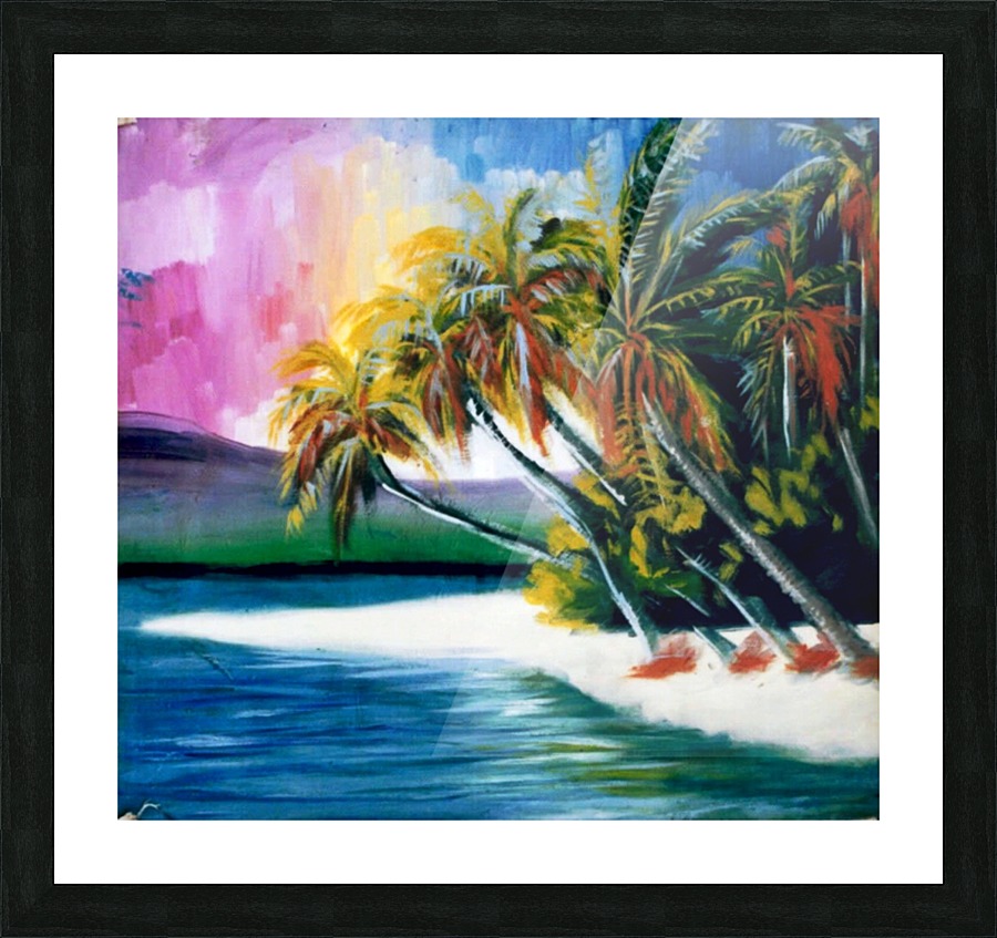 Beach1 Picture Frame print