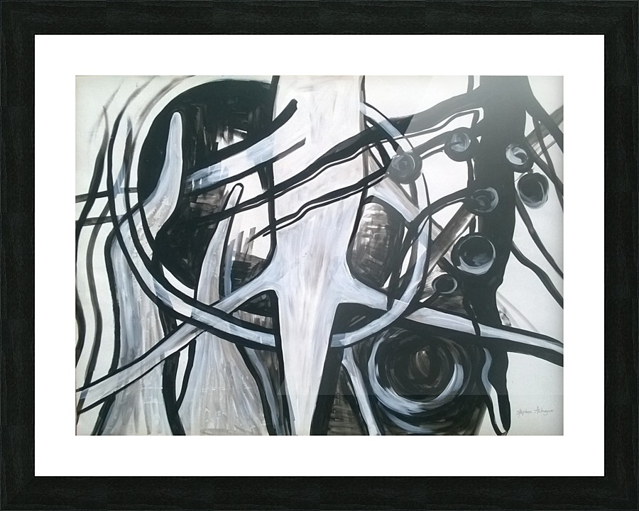 Echoes2 Picture Frame print