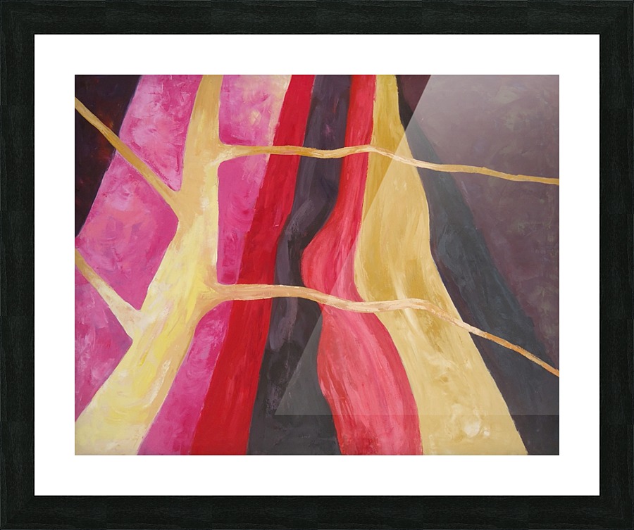 Flames1 Picture Frame print