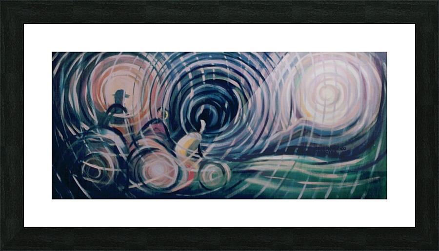 BicycleRace Picture Frame print