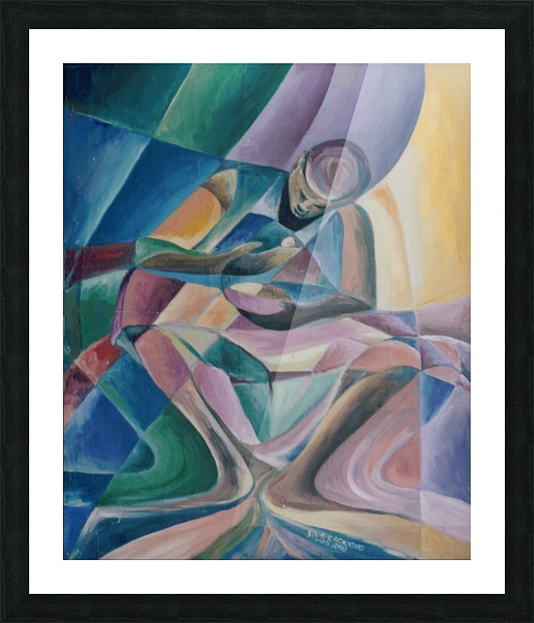 Daily Bread Picture Frame print