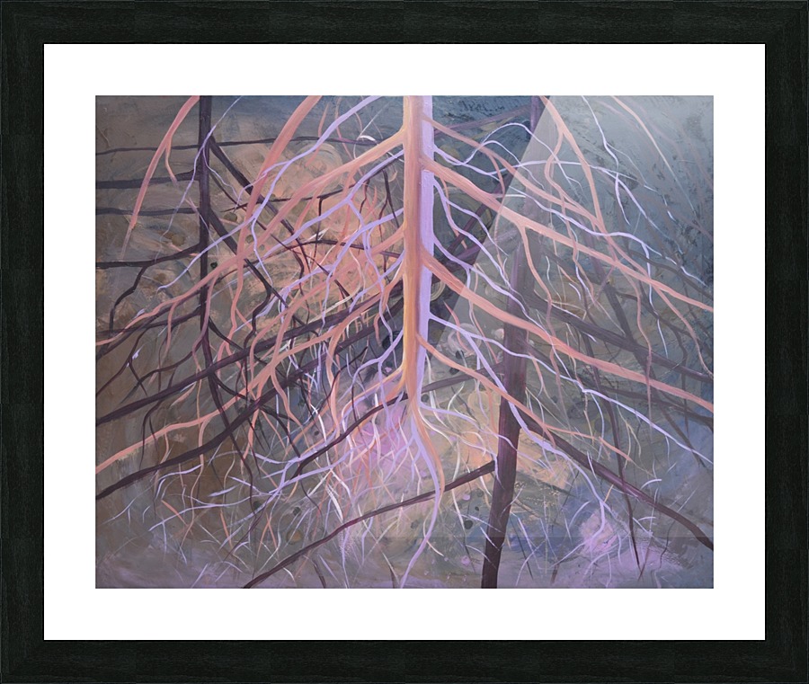 ForestWisdom4 Picture Frame print
