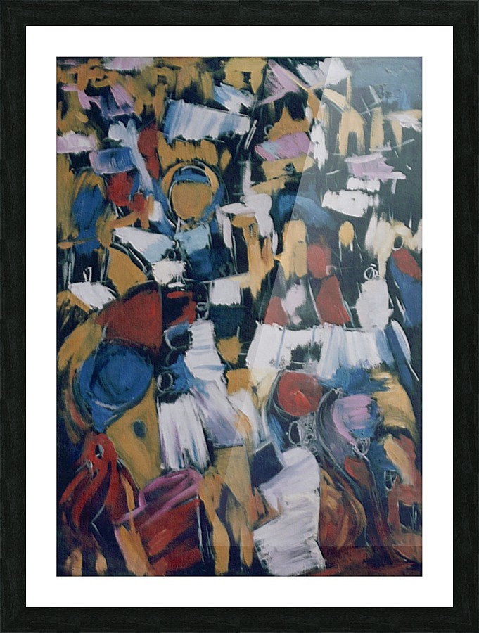MarketDay2 Picture Frame print