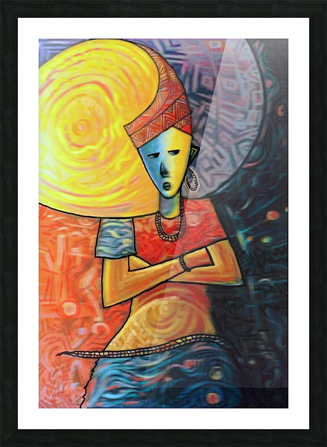newWaves2 Picture Frame print