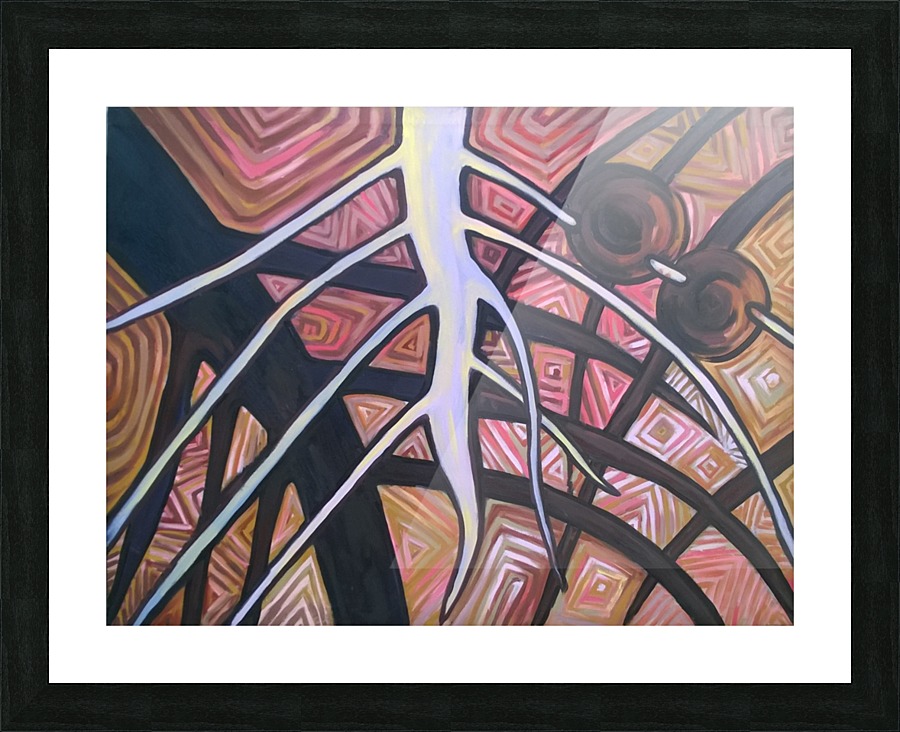 Waves3 Picture Frame print