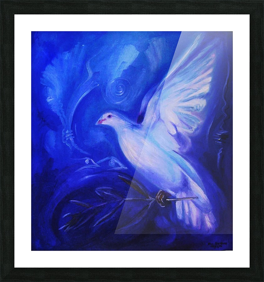 symPeace Picture Frame print