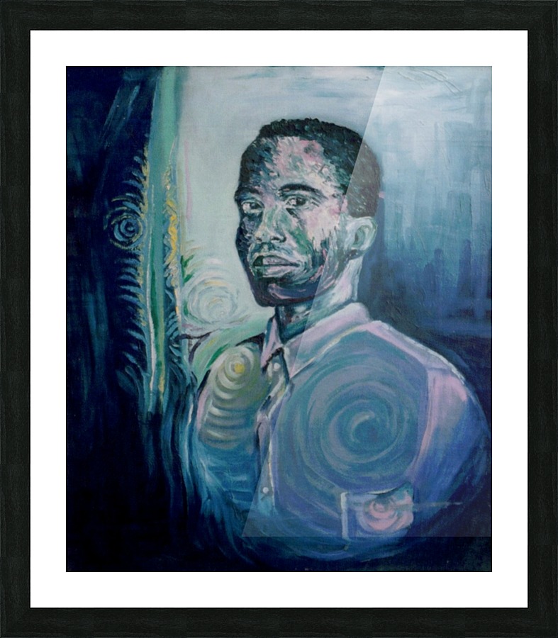 SelfPotrait1 Picture Frame print