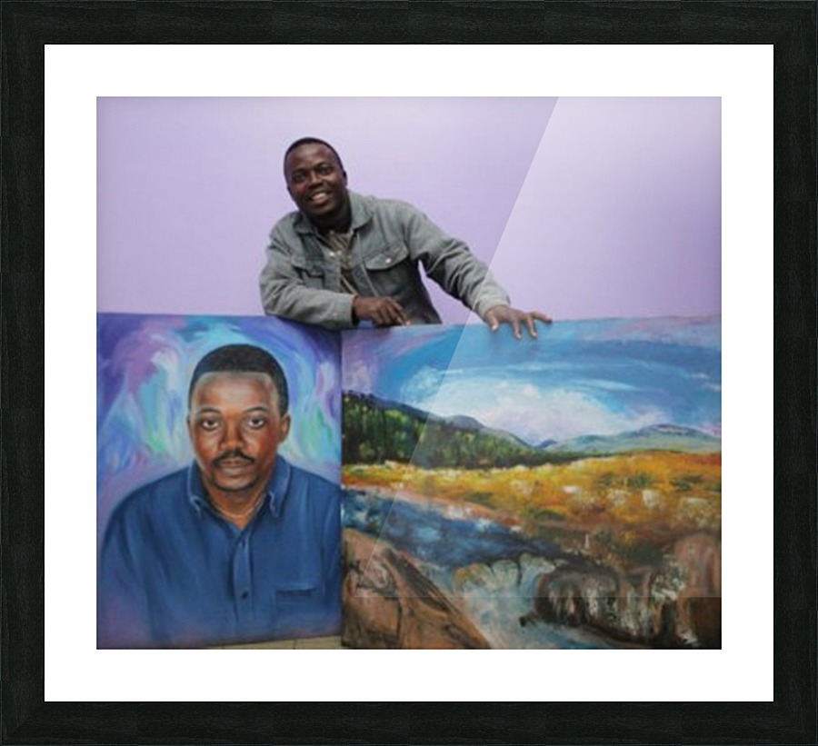 SelfPortrait3 Picture Frame print
