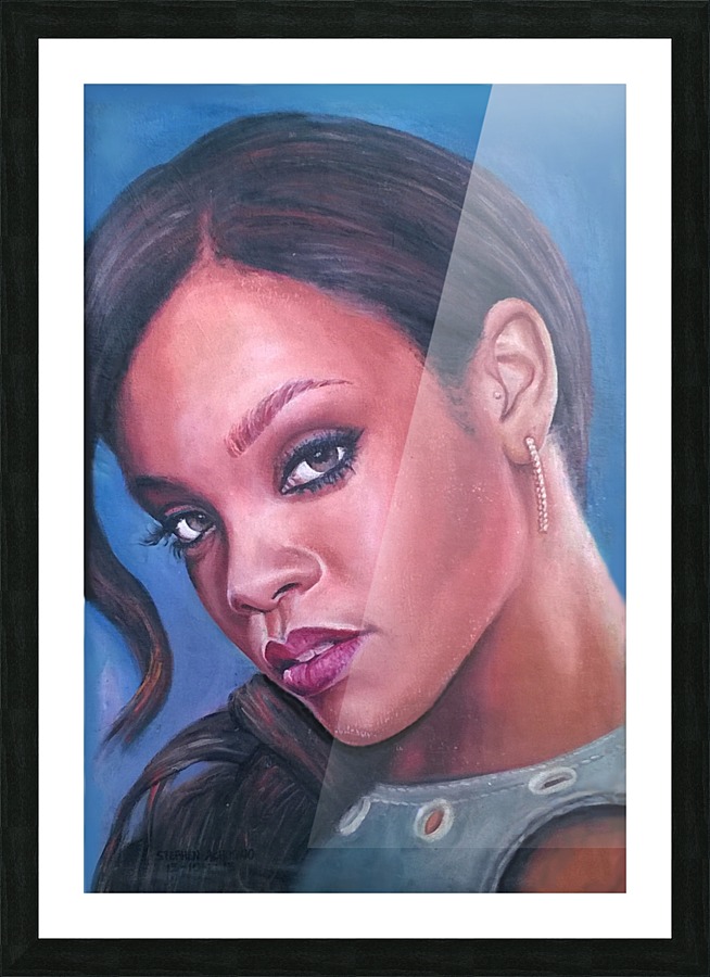 Rihanna Picture Frame print