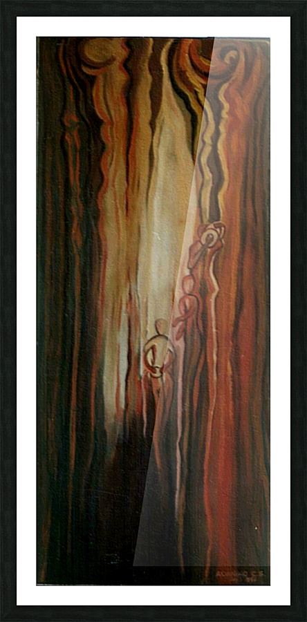 Rain is Falling Picture Frame print