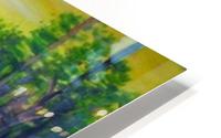 GoldenRays2 HD Metal print