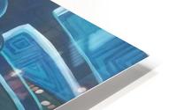 Waves5 HD Metal print