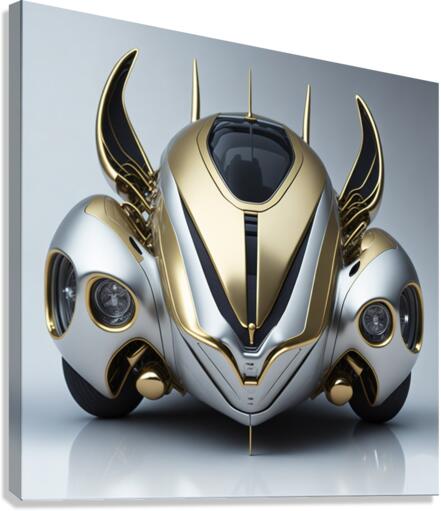 Futuristic car design  Canvas Print