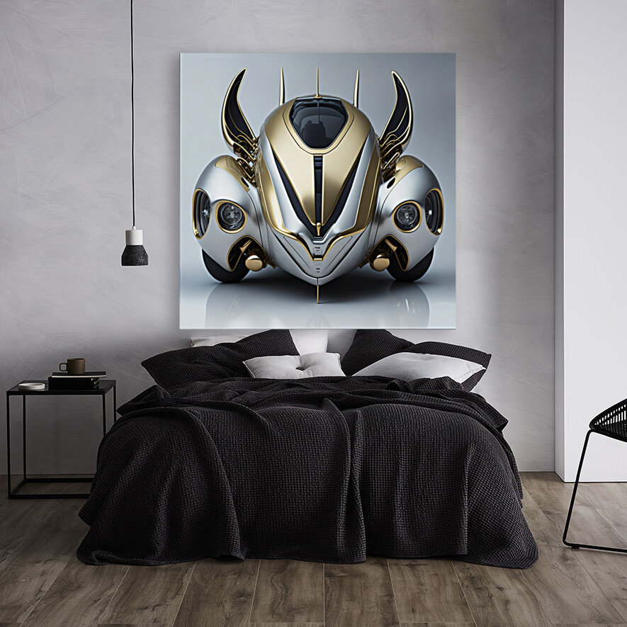 Futuristic car design  Reproduction