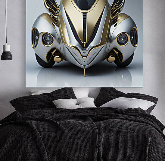 Futuristic car design  Reproduction