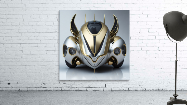 Futuristic car design  Wall Preview