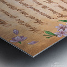 Fear Not Metal print