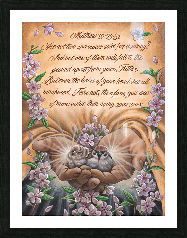 Fear Not Picture Frame print