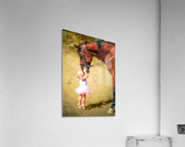 Ballerina Kisses Acrylic Print