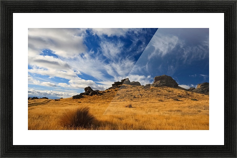 The Golden Hour Picture Frame print