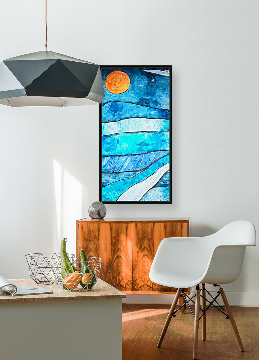 Blue Sunrise Reproduction