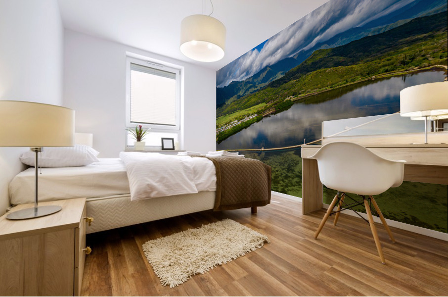 Heeia Fishpond Mural print