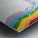 falling heart Metal print