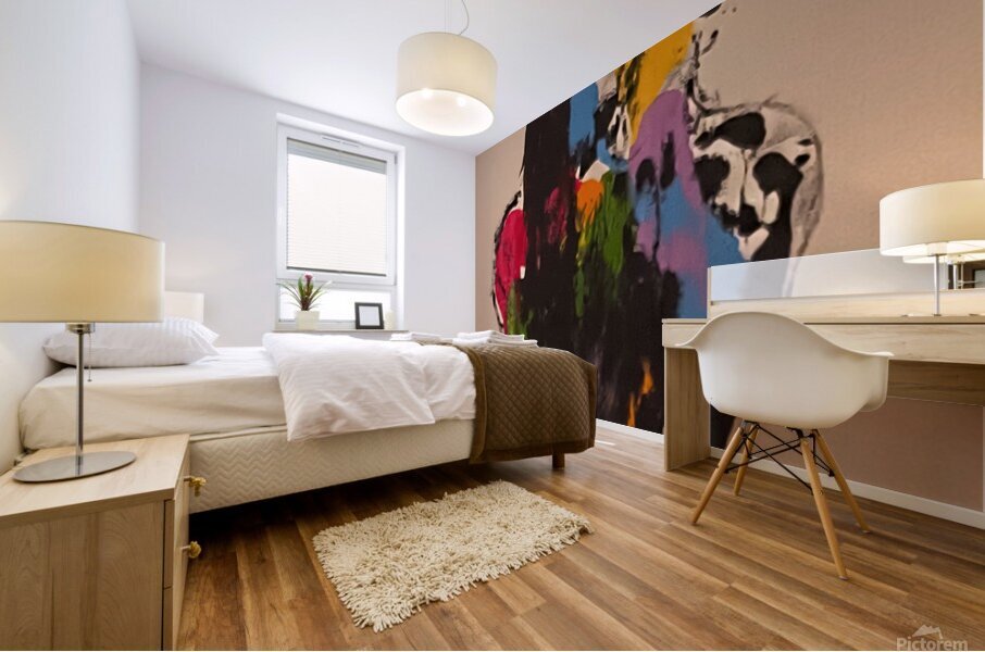 Heart Mural print