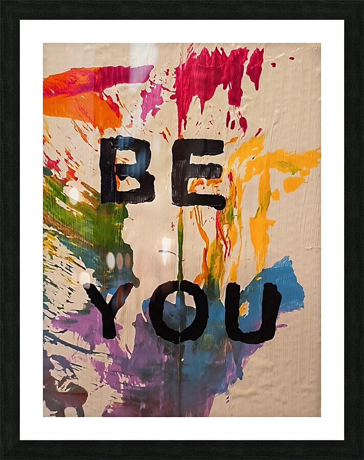 be you fireworks Picture Frame print