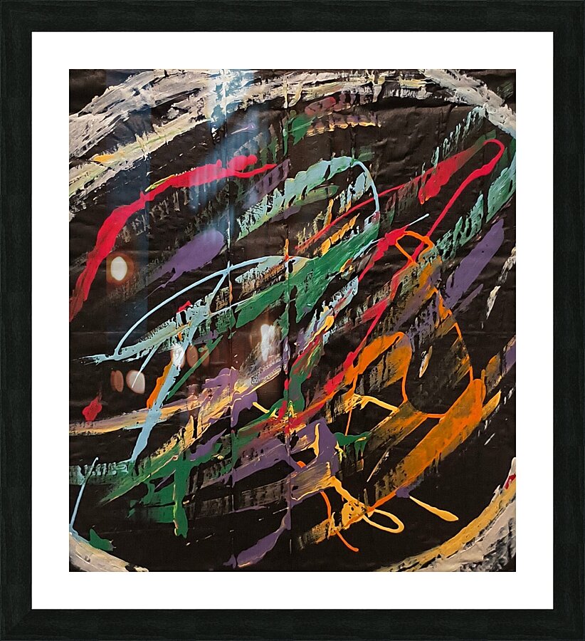 space Picture Frame print