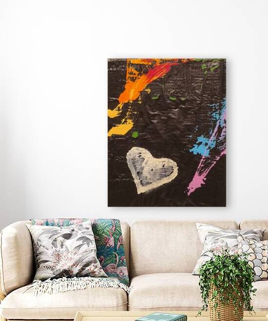 heart firework by D