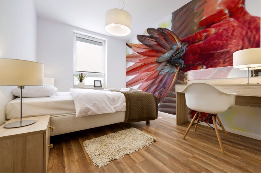 Scarlet Macaw  - GearUp Mural print