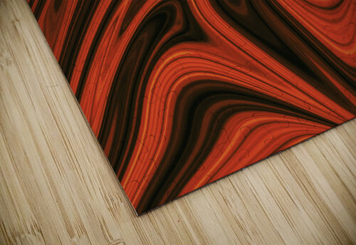 Dark Orange Abstract Michelle Rae puzzle