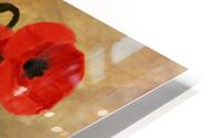 Orange Poppies  HD Metal print