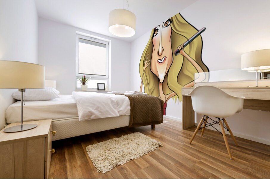 Celine Dion 43 Mural print