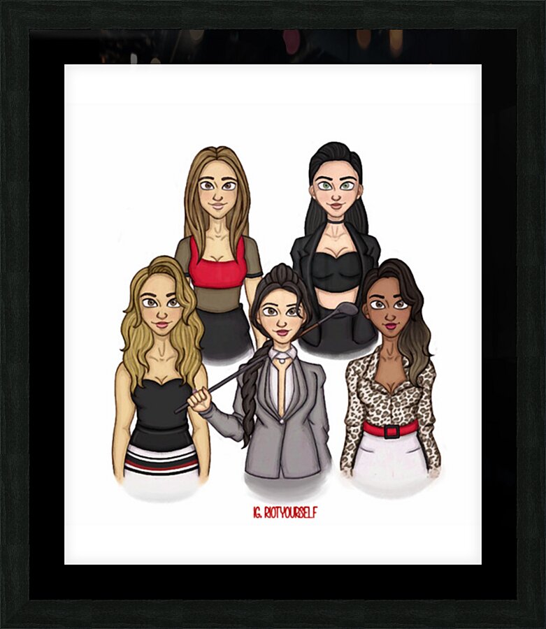 Fifth Harmony 17 Picture Frame print