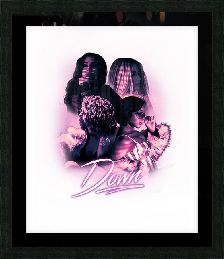 Fifth Harmony 46 Picture Frame print