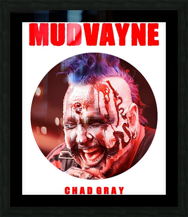 Mudvayne 5 Picture Frame print