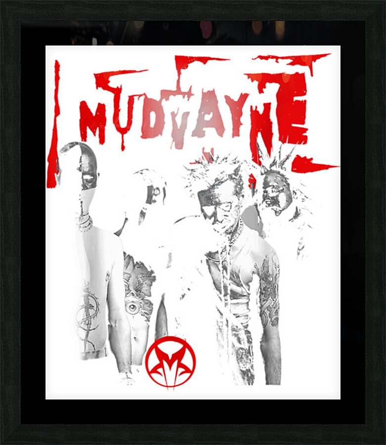 Mudvayne 6 Picture Frame Printing