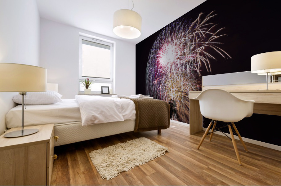 FireWorks 1932 Mural print