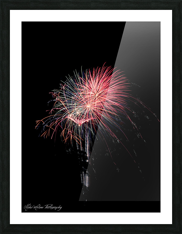Fireworks 1937 Picture Frame print