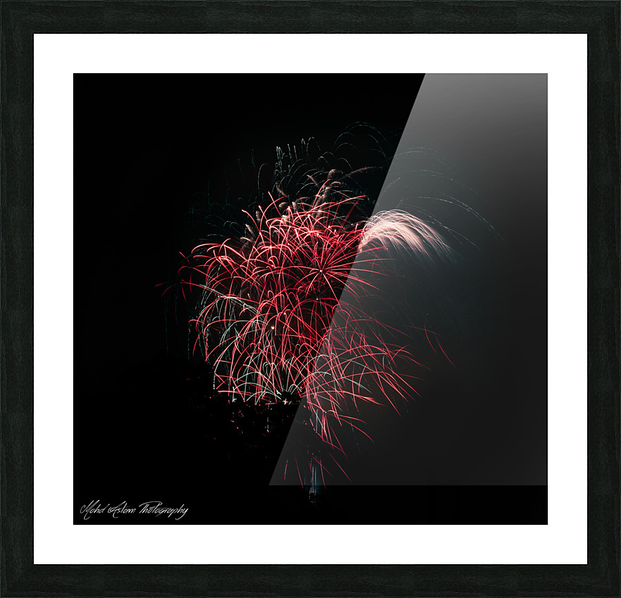 Fireworks 1944 Picture Frame print