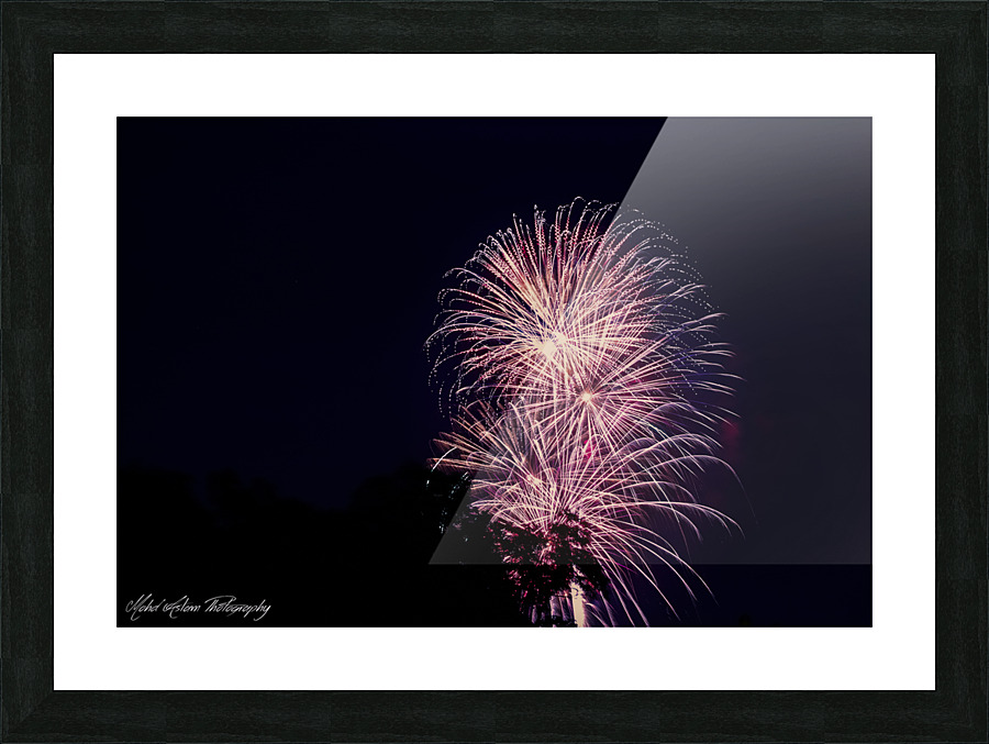 FireWorks 1931 Picture Frame print