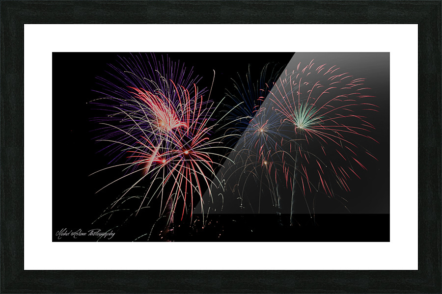 fireworks  1936 Picture Frame print
