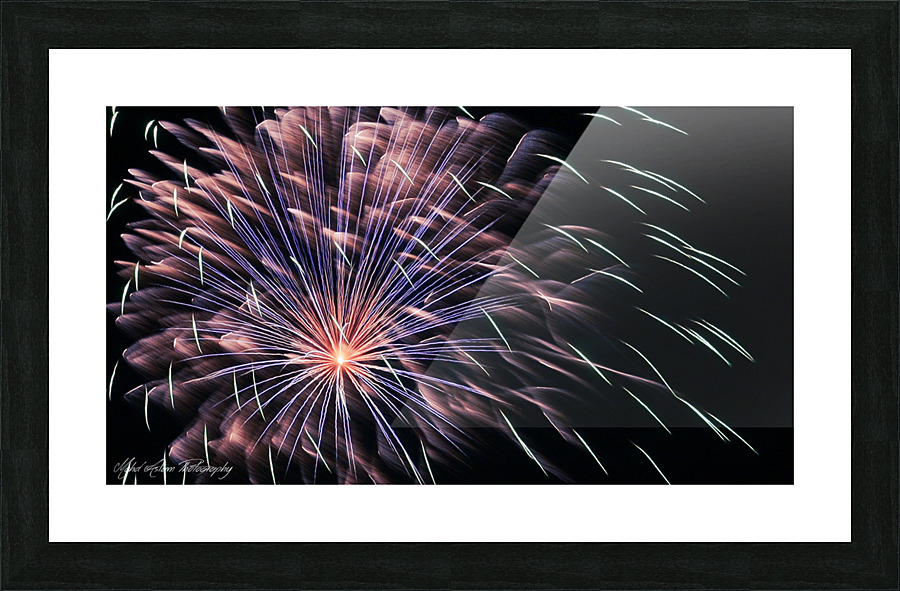 fireworks  1941 Picture Frame print
