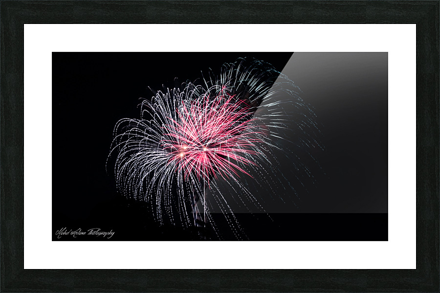 FireWorks 1934 Picture Frame print