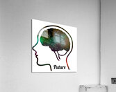 Futuristic mind  Acrylic Print