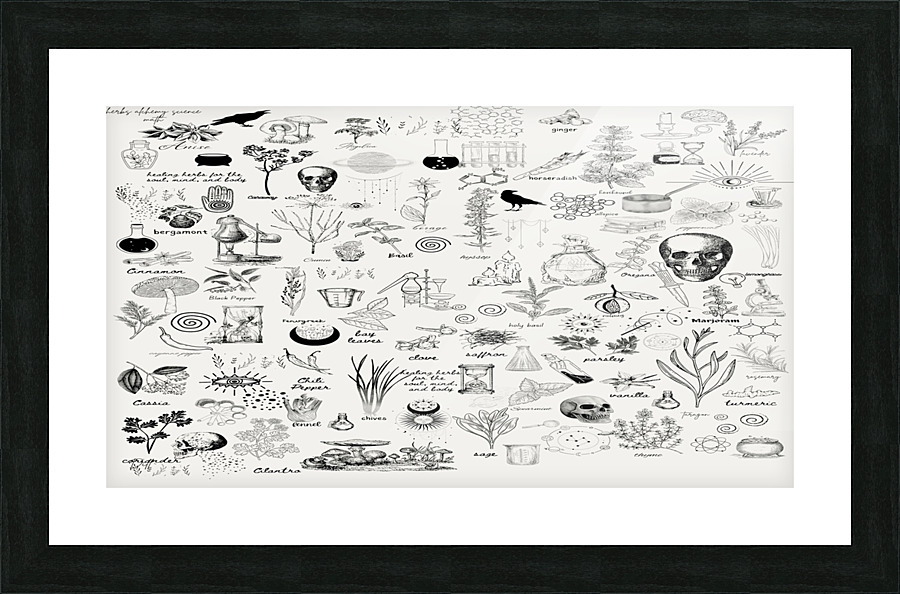 Kitchen Alchemy Picture Frame print