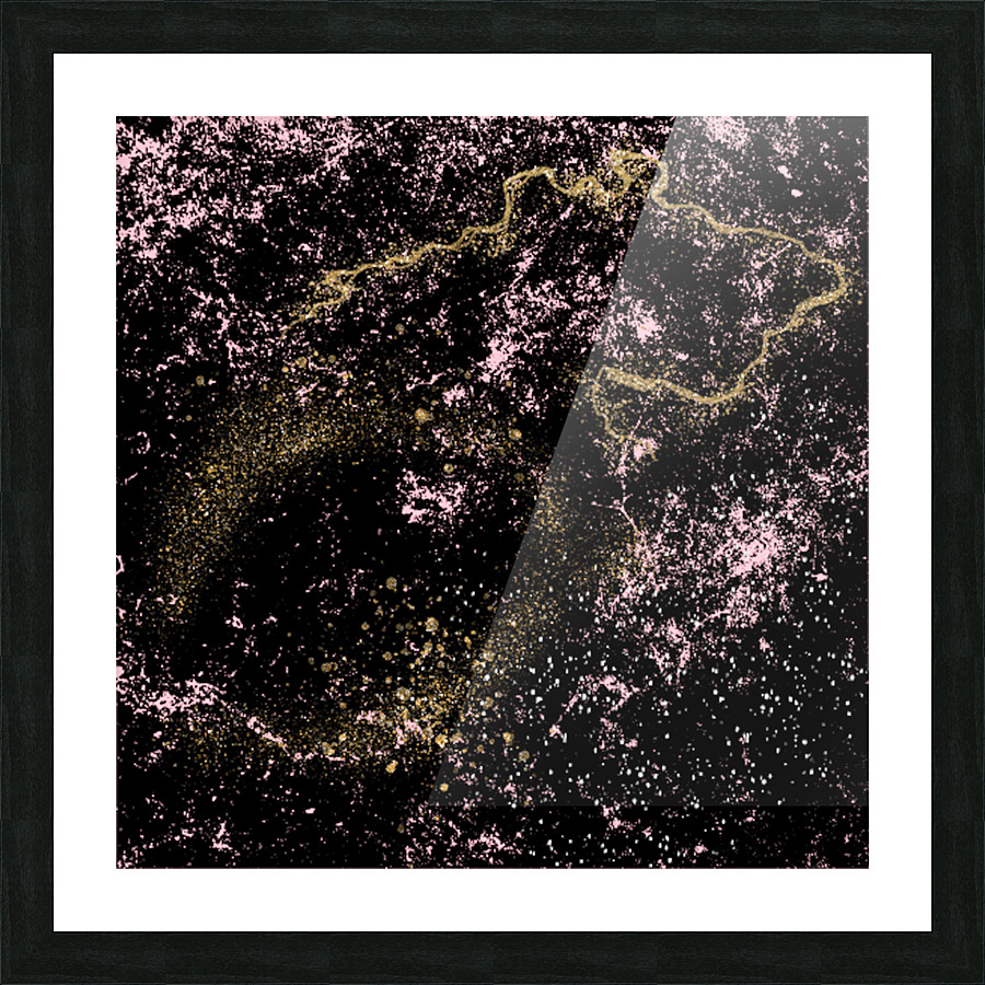 Pink Starlight Picture Frame print