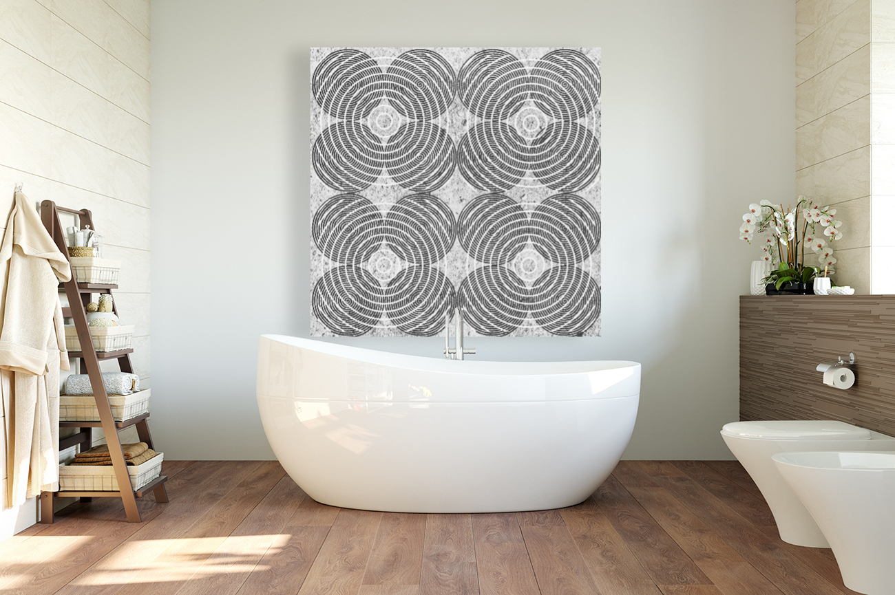 Grayscale Circles Reproduction
